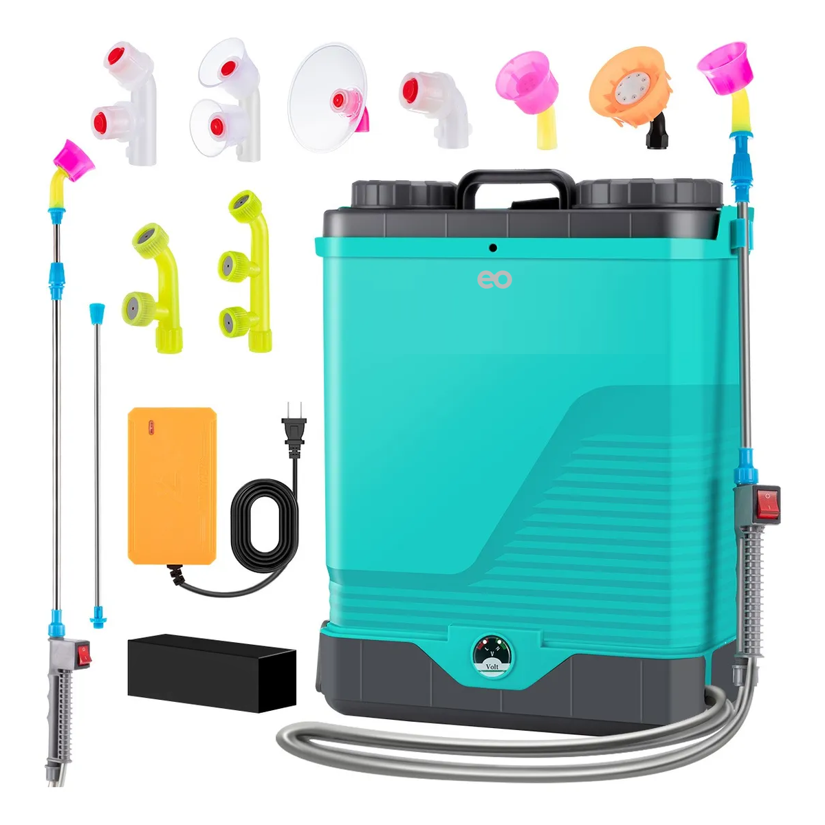 Fumigadora Mochila Aspersora Eléctrica 20l Profesional Bomba Eo Safe Imports Esi-19845 Azul