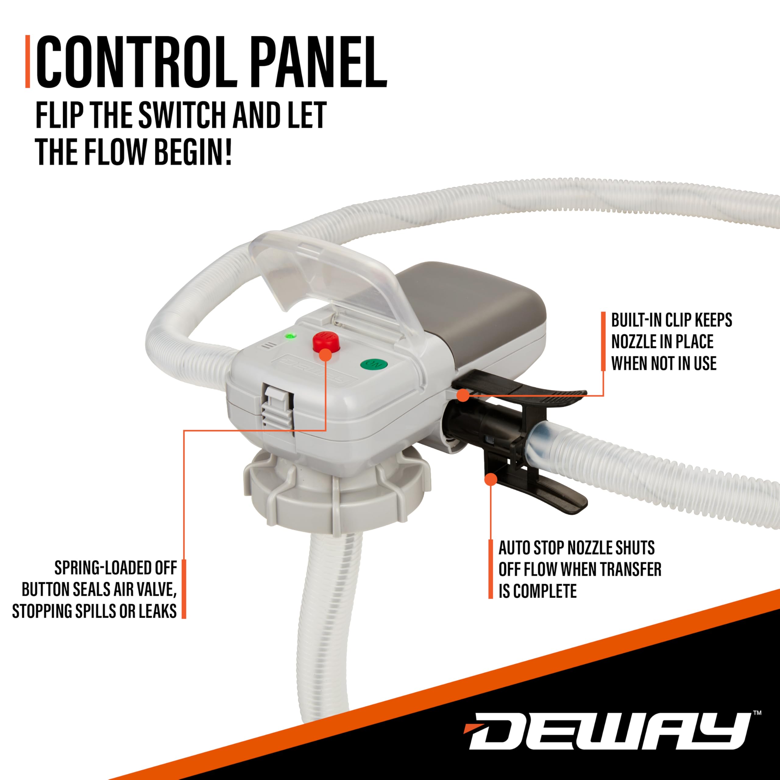Foto 5 | Bomba De Transferencia De Combustible Deway Automática Con Pilas Aa - Venta Internacional.