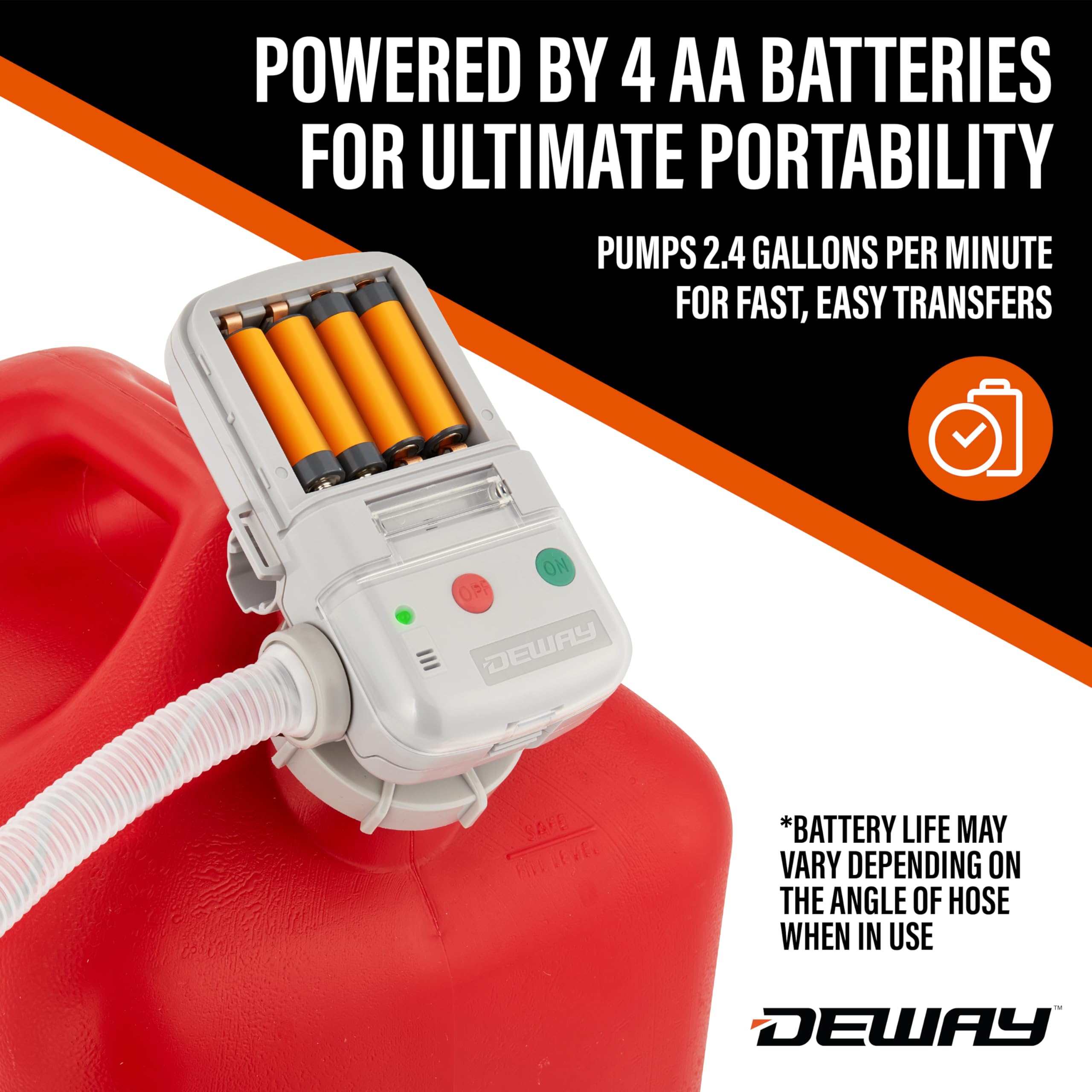 Foto 7 pulgar | Bomba De Transferencia De Combustible Deway Automática Con Pilas Aa - Venta Internacional.