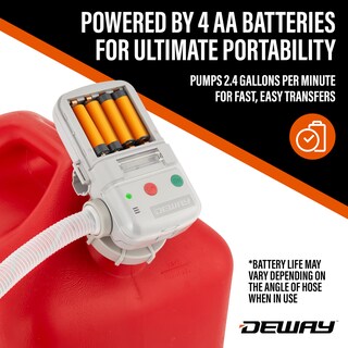 Foto 6 | Bomba De Transferencia De Combustible Deway Automática Con Pilas Aa - Venta Internacional.