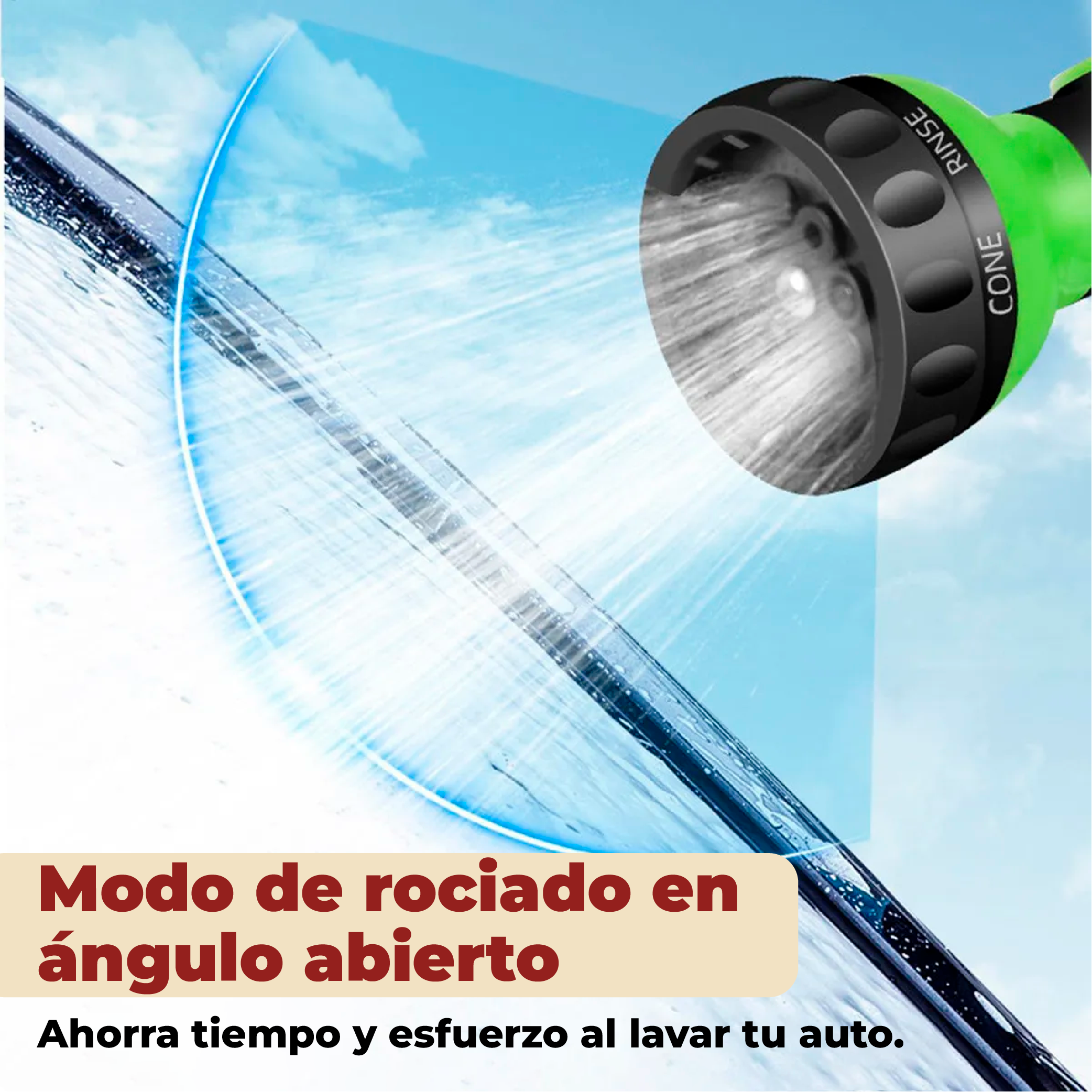 Foto 5 pulgar | Pistola De Espuma Y Agua Multifuncional De Alta Presión