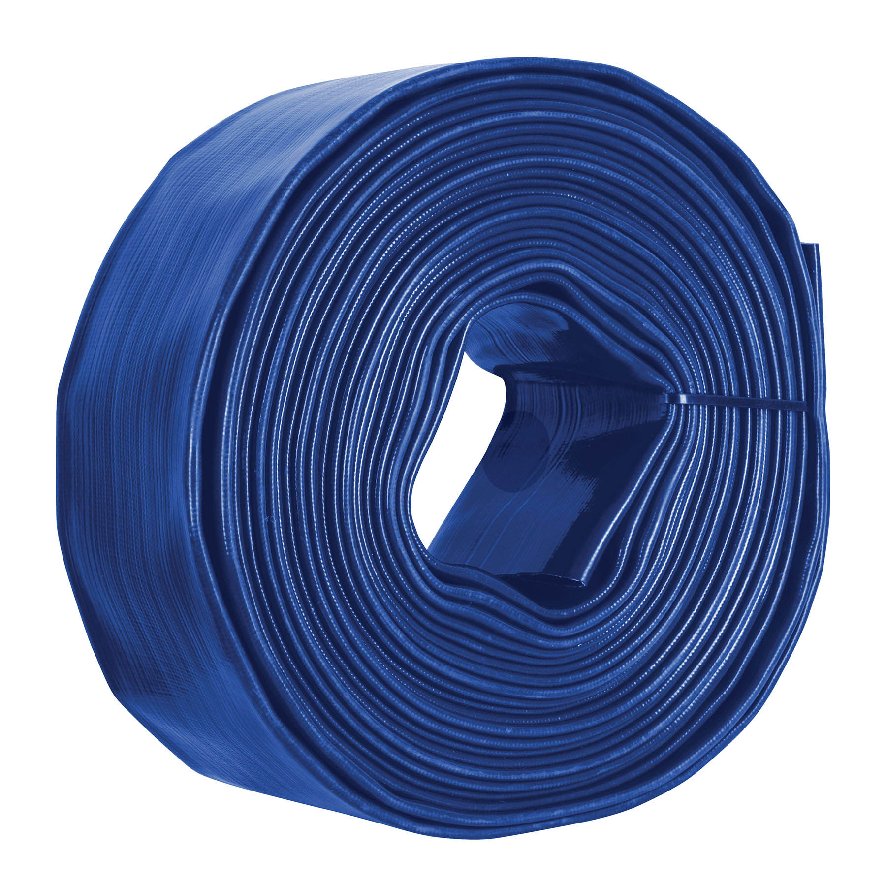 Foto 1 | Manguera Plana de Descarga Truper color Azul para Motobomba 3'' X 100m