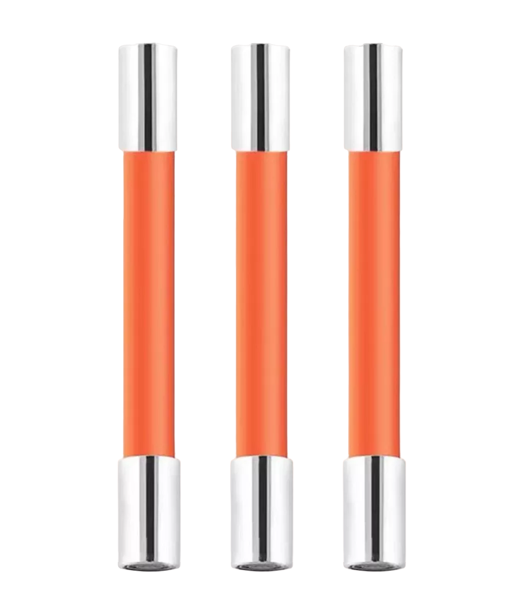 Foto 1 | Extensor De Grifo Llave De Agua Flexible Rotación 30 Cm 3 Pcs Gris/naranja