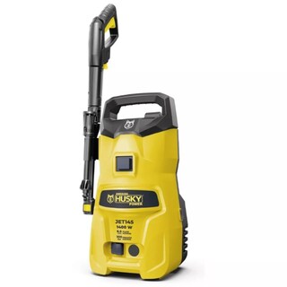 Foto 1 | Hidrolavadora Eléctrica Husky Power Jet145 Amarilla De 1400w Con 105 Bar De Presión Máxima 110v