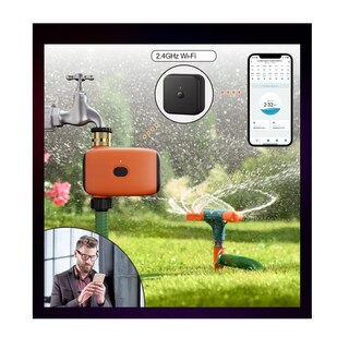 Foto 2 | Temporizador De Riego Automático Para Jardín Eo Safe Imports Esi-16380 Naranja
