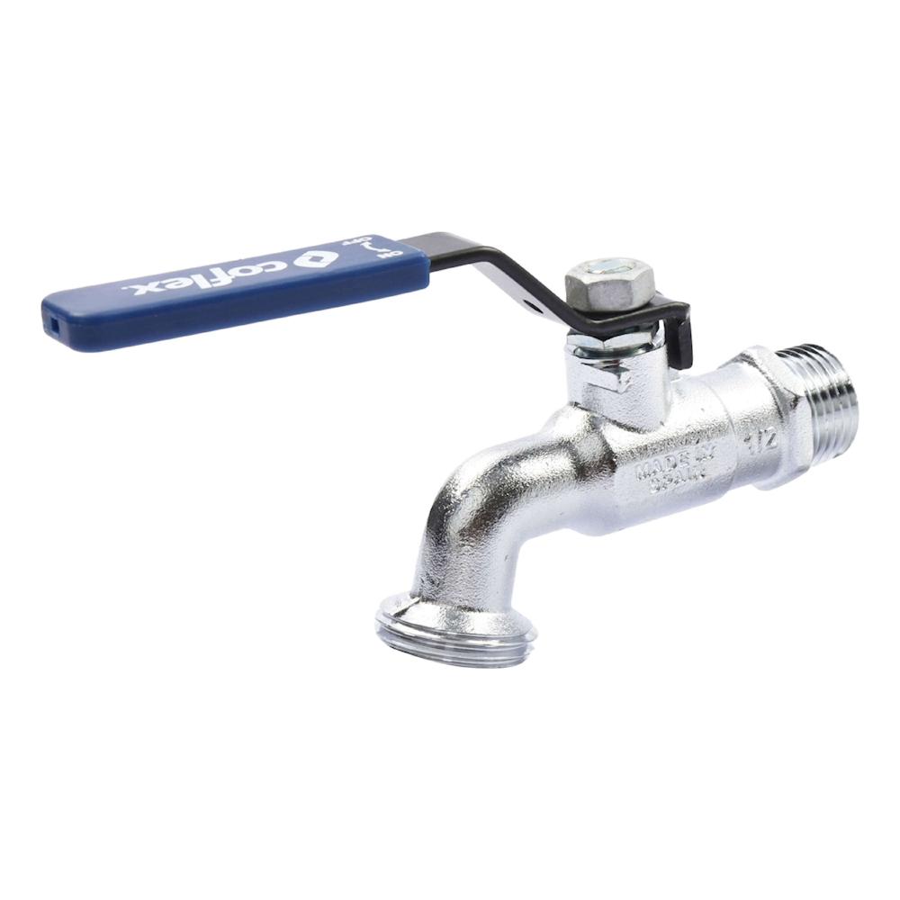 Llave De Jardín 1/4 De Vuelta 1/2 X 3/4 Pulg Coflex
