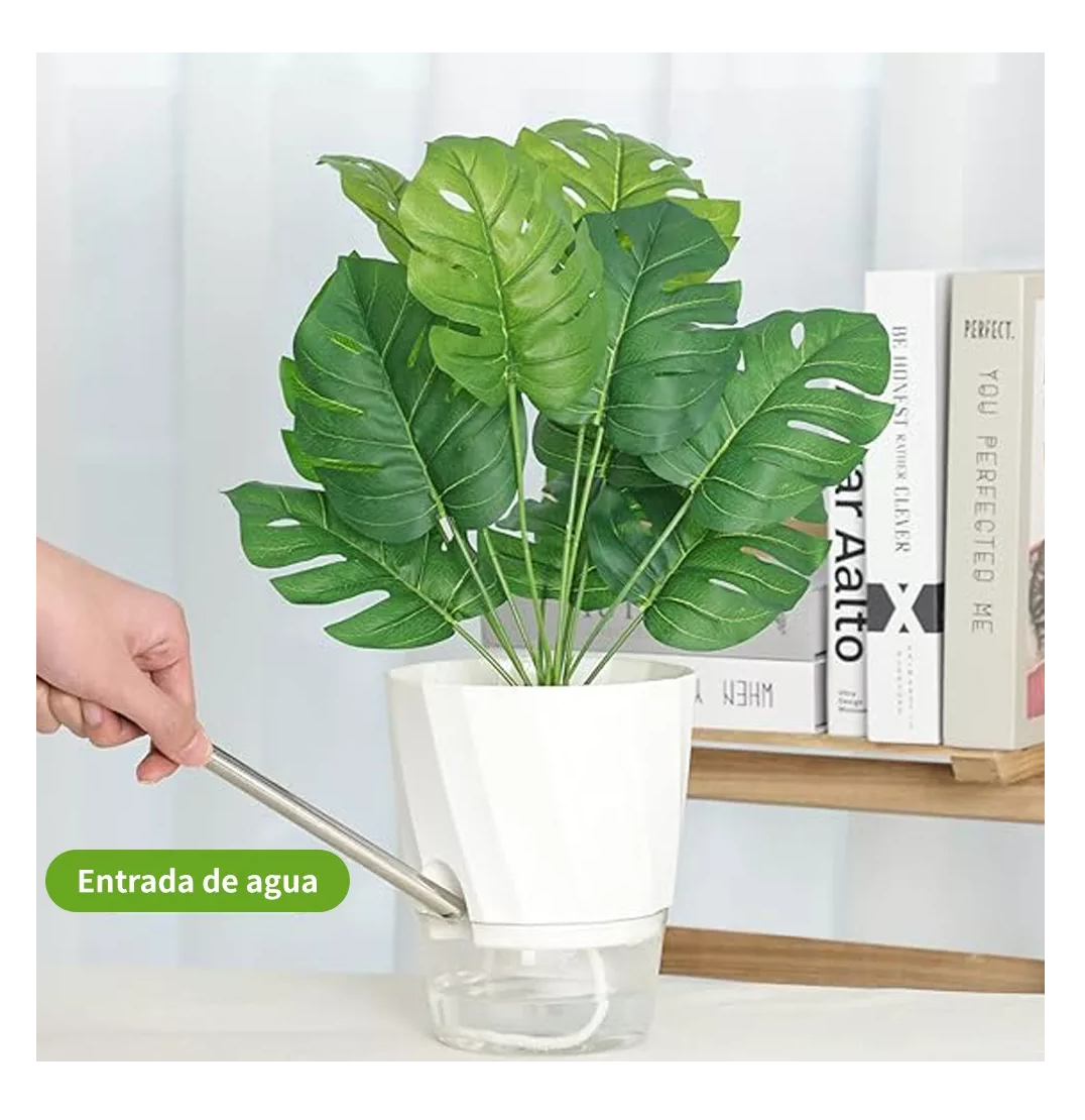 Foto 5 pulgar | Sistema De Riego Automático De Plantas Y Flores, 6 Pzs, Blanco