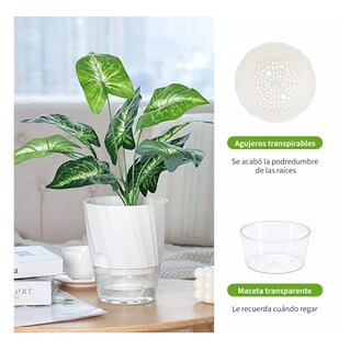 Foto 5 | Sistema De Riego Automático De Plantas Y Flores, 6 Pzs, Blanco