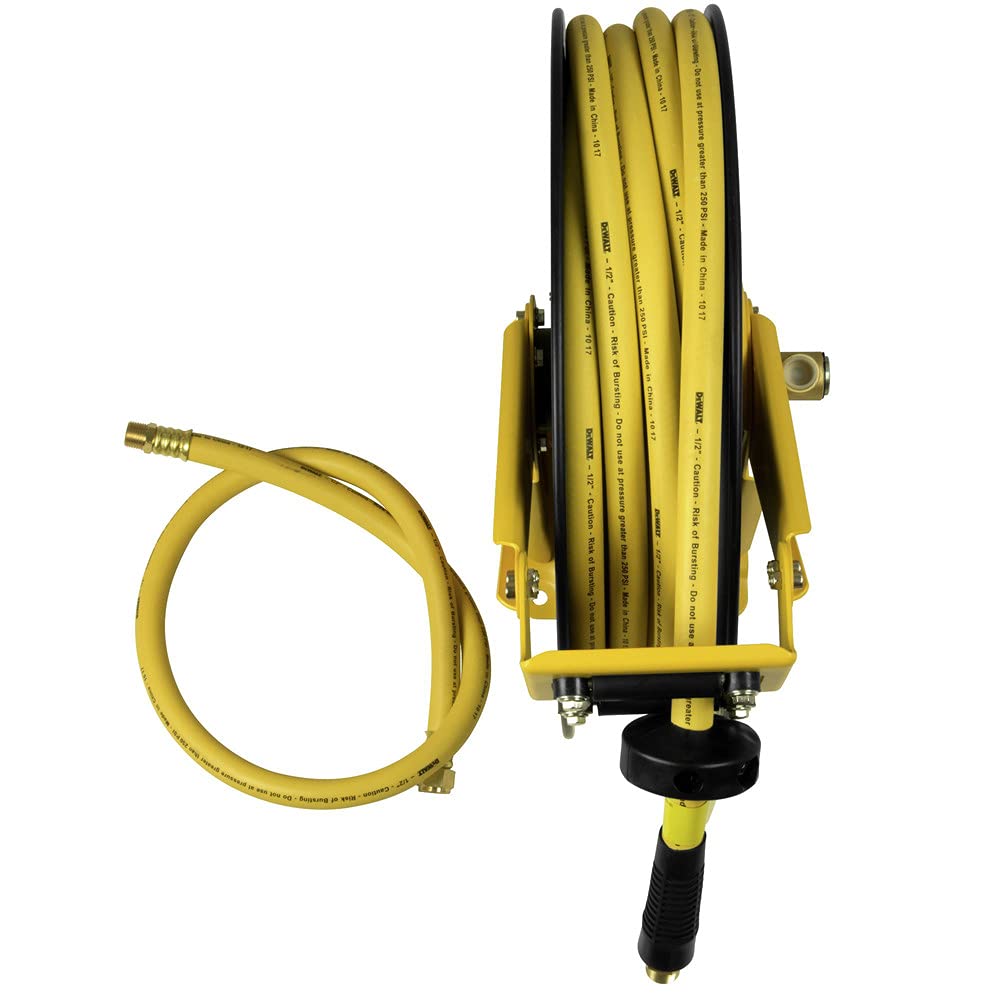 Foto 3 pulgar | Carrete de Manguera de Aire Dewalt Retráctil Automático 1/2 Pulgada X 50 Pies - Venta Internacional