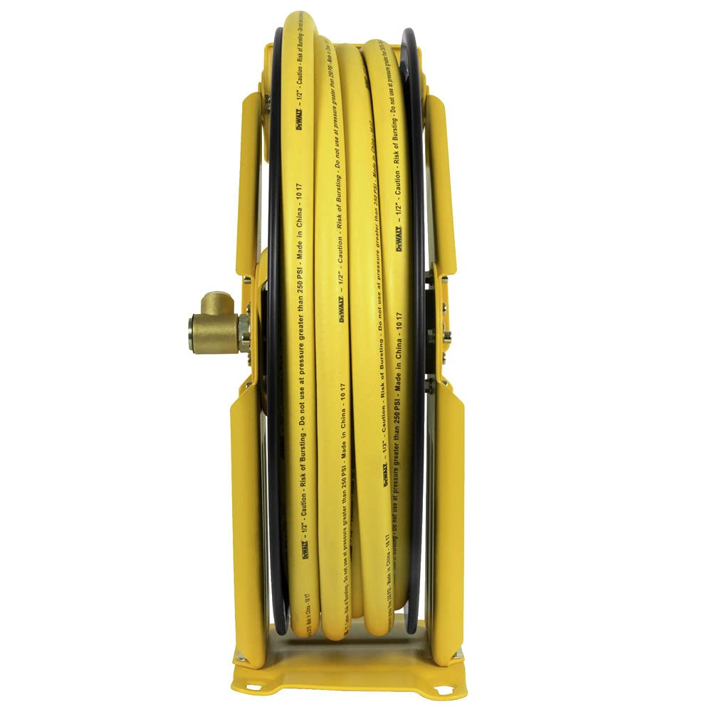 Foto 4 pulgar | Carrete de Manguera de Aire Dewalt Retráctil Automático 1/2 Pulgada X 50 Pies - Venta Internacional