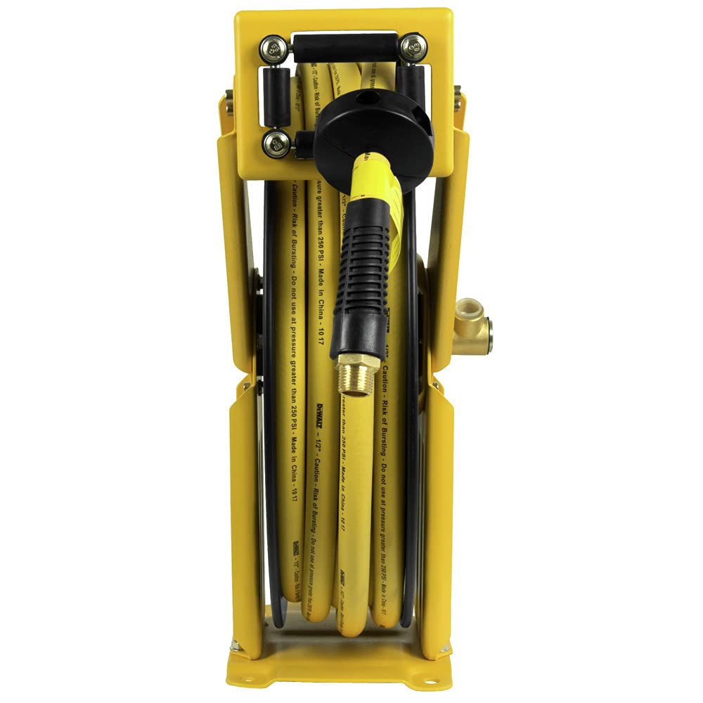 Foto 5 pulgar | Carrete de Manguera de Aire Dewalt Retráctil Automático 1/2 Pulgada X 50 Pies - Venta Internacional