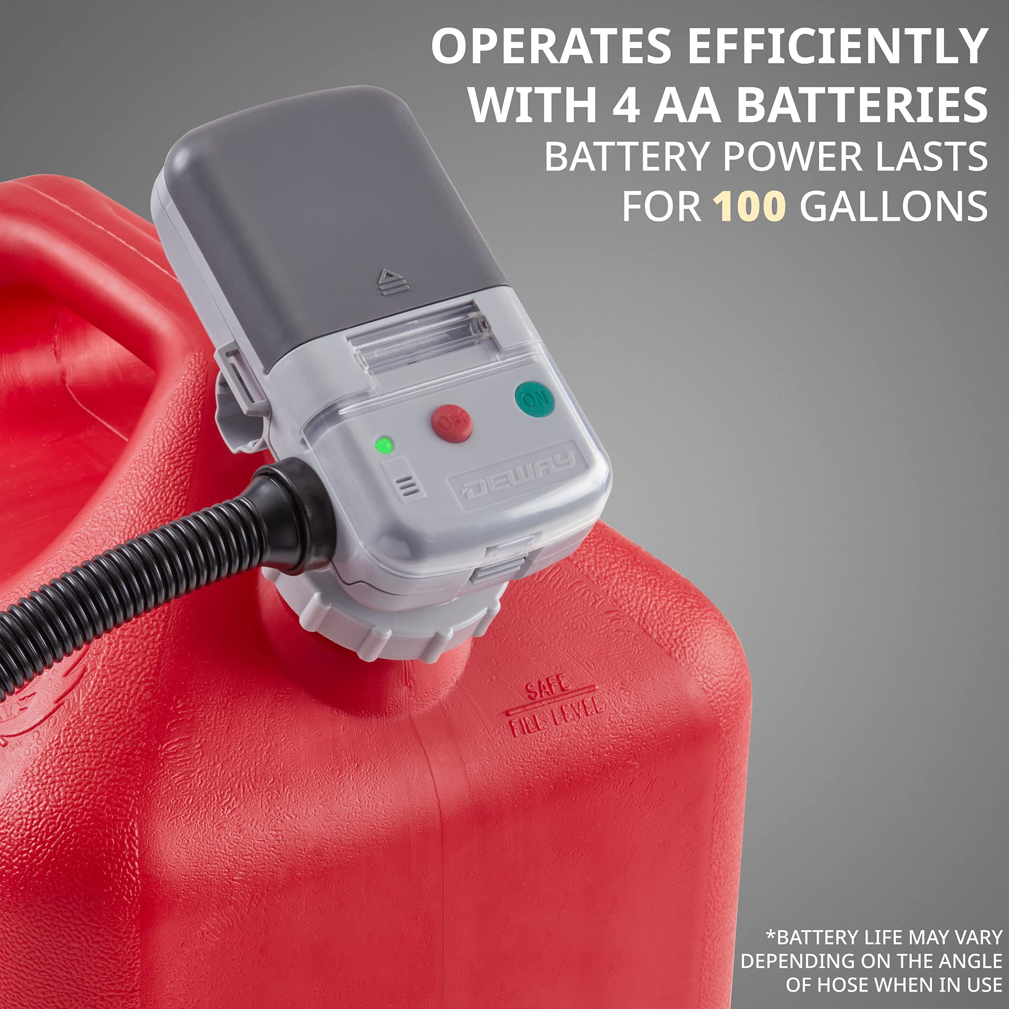 Foto 7 pulgar | Bomba De Transferencia De Combustible Deway Automática Con Boquilla Para Latas De Gasolina - Venta Internacional.