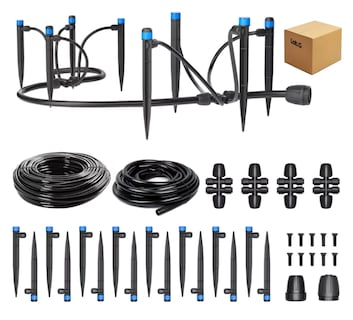 Foto 1 | Sistema De Riego Automático Por Goteo Lab.g Con Conector Rápido Negro/azul
