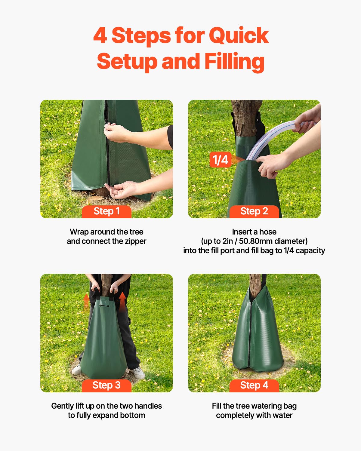 Foto 6 | Bolsa de Riego Vevor Slow Release - Venta Internacional