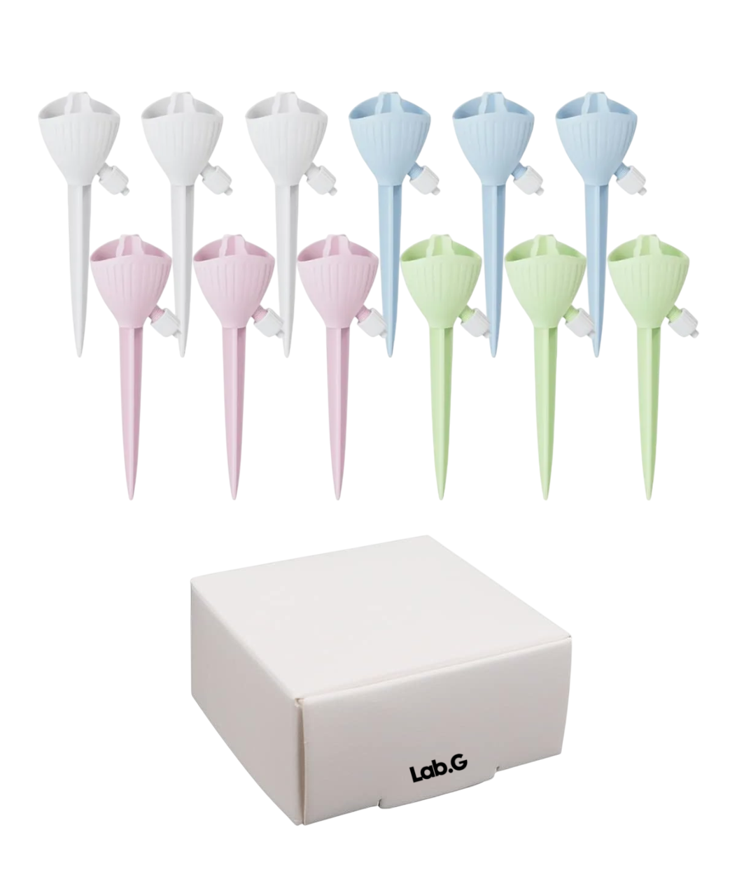 Sistema De Riego 12 Pzs Colores Pasteles