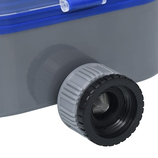 Foto 7 | Temporizador De Agua Vidaxl De Doble Salida Con Válvulas De Bola Abs Azul/gris - Venta Internacional.