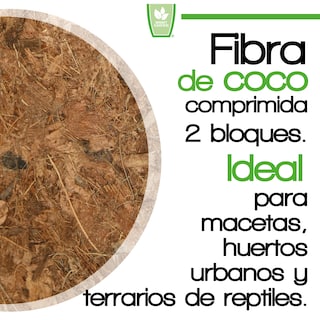 Foto 2 | Fibra de Coco Comprimida Smart Garden 770 gr Incluye 2 Bloques