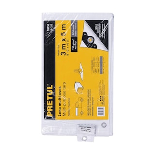 Foto 2 | Lona Truper LP-35B color Blanco 3 X 5 M Pretul