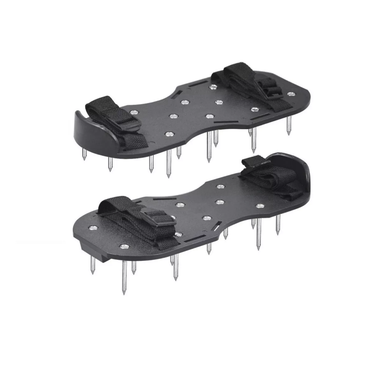 Aireador De Césped Zapatos Jardín Aflojar El Suelo  Eo Safe Imports  Esi-9347 Negro