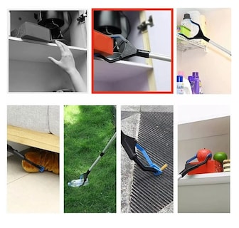 Foto 4 | Recogedor de Basura Plegable con Bastón Herramienta Agarra