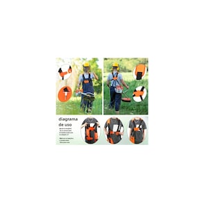Foto 3 | Arnés De Seguridad Duradero Para Desbrozadora Industrial Eo Safe Imports Esi-16373 Multicolor