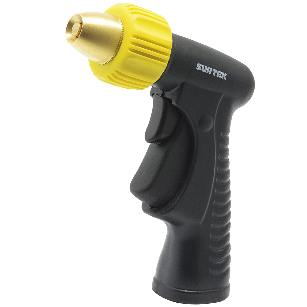 Pistola Para Riego Con Recubrimiento De Pvc Automática Con Boquilla Metálica 3/4'' Ght Surtek