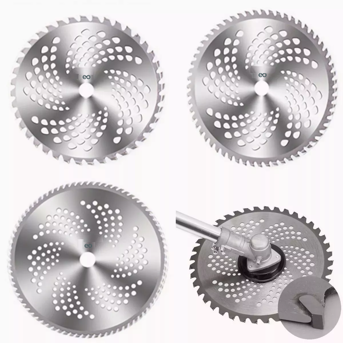 Language Disco Sierra Corte Para Desbrozadora 40 Dientes Eo Safe Imports Esi-11376-1 Plata