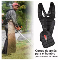 Foto 4 pulgar | Correa De Arnés De Hombro Dual Durable Para Desbrozadora Eo Safe Imports Esi-16371-1 Negro