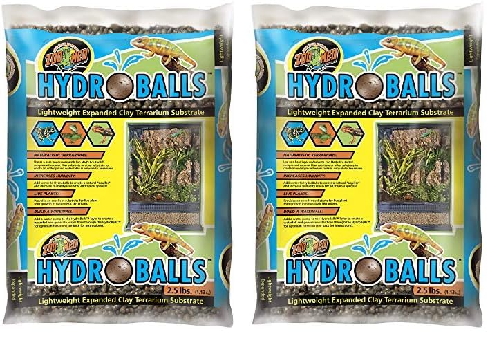 Sustrato Para Terrario Zoo Med Hydroballs, 1,13 Kg (paquete De 2) - Venta Internacional.