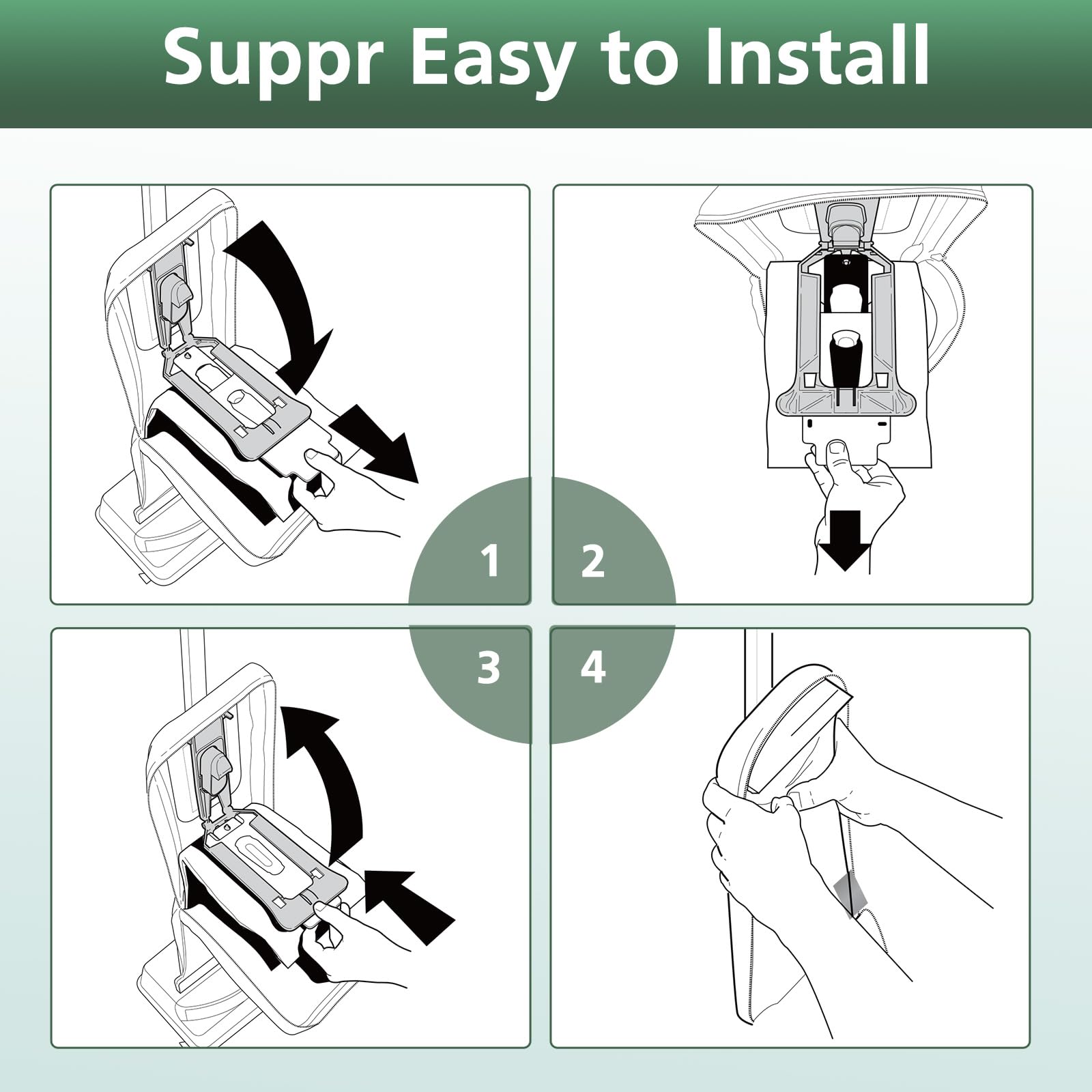 Foto 7 pulgar | Bolsas Para Aspiradora Isinlive  16 Paquetes  Para Oreck Type Cc Xl Upright - Venta Internacional.