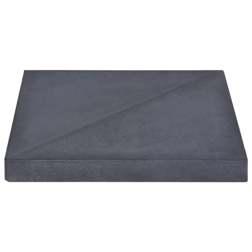 Foto 3 pulgar | Base Para Paraguas Vidaxl Granito Negro De 47 X 47 X 5 Cm - Venta Internacional.