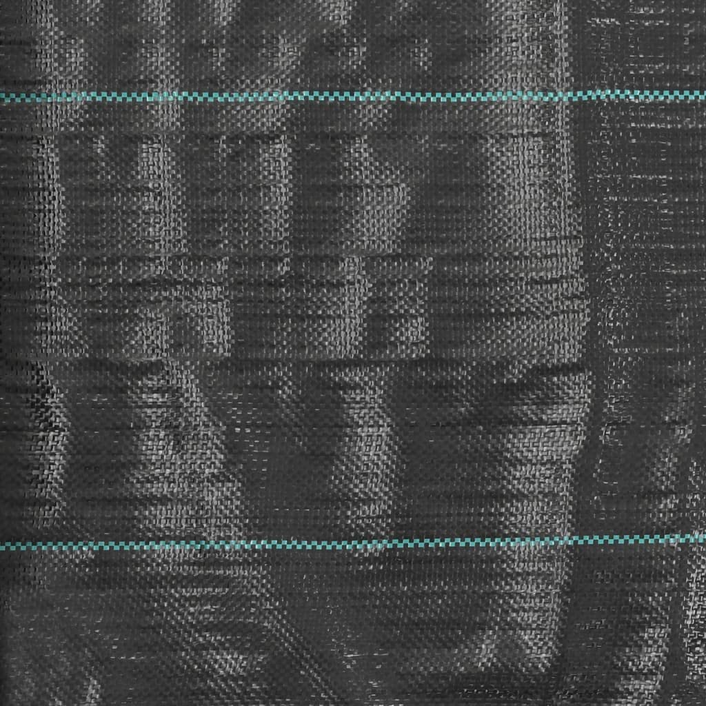 Foto 4 pulgar | Alfombrilla Antimalezas Y Raíces Vidaxl  Color Negro  2 M X 5 M  Polipropileno  Para Exteriores - Venta Internacional.