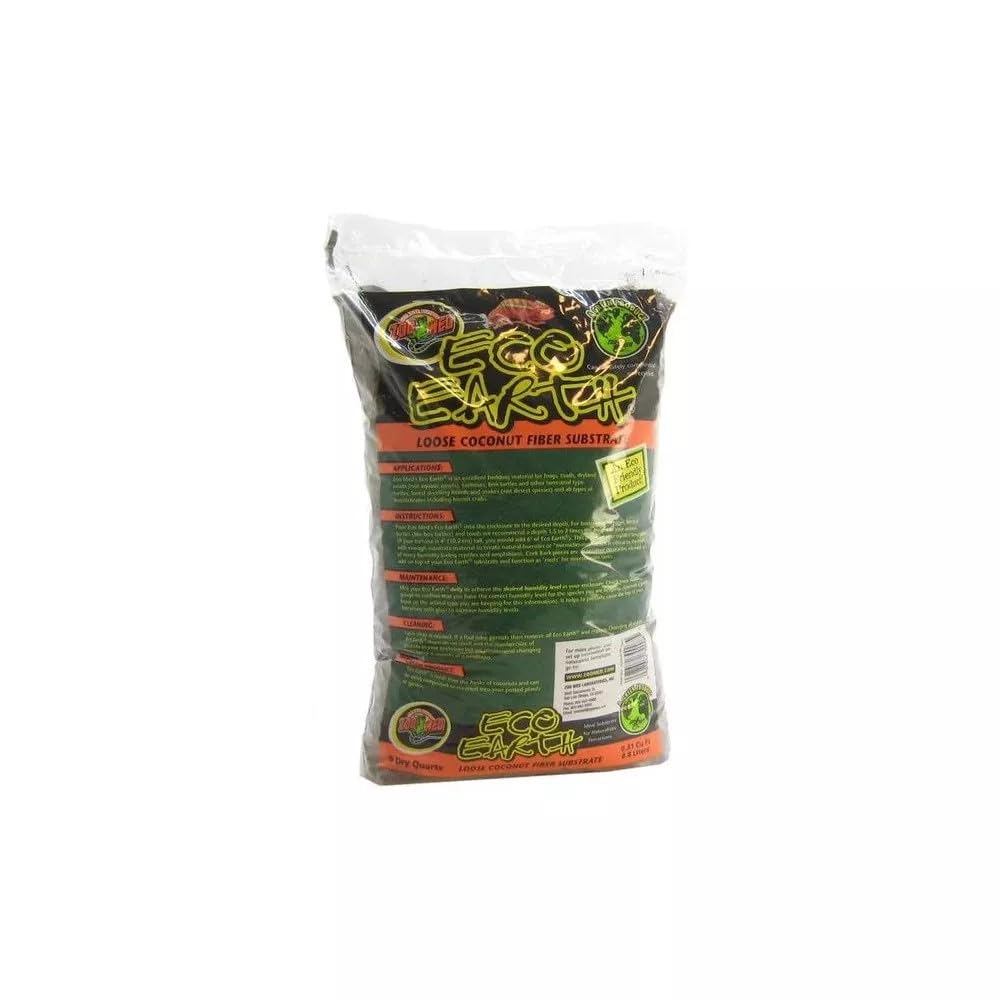 Foto 4 | Sustrato De Fibra De Coco Zoo Med Eco Earth 8l (paquete De 2) - Venta Internacional.