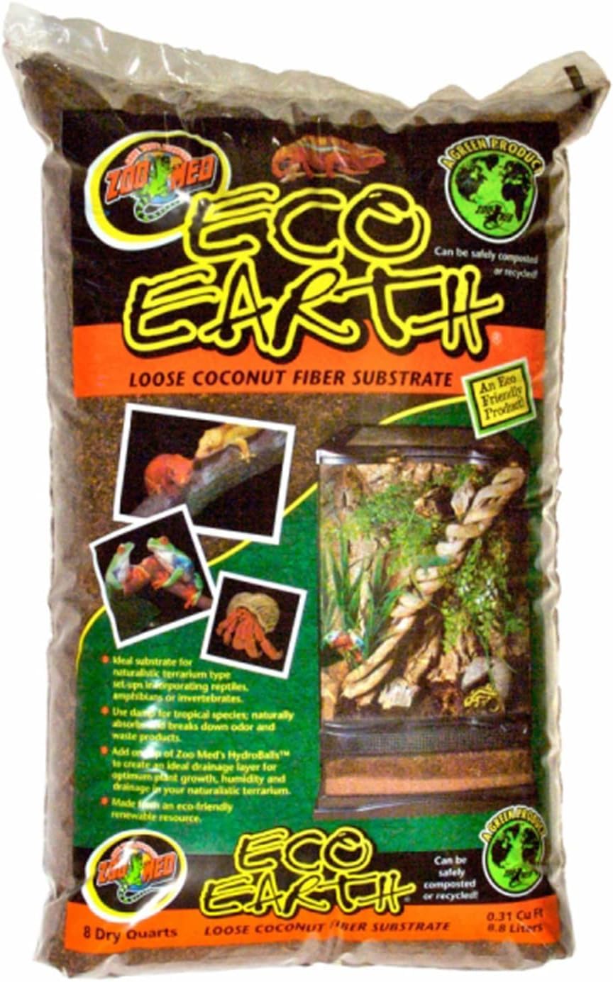 Foto 6 pulgar | Sustrato De Fibra De Coco Zoo Med Eco Earth 8l (paquete De 2) - Venta Internacional.
