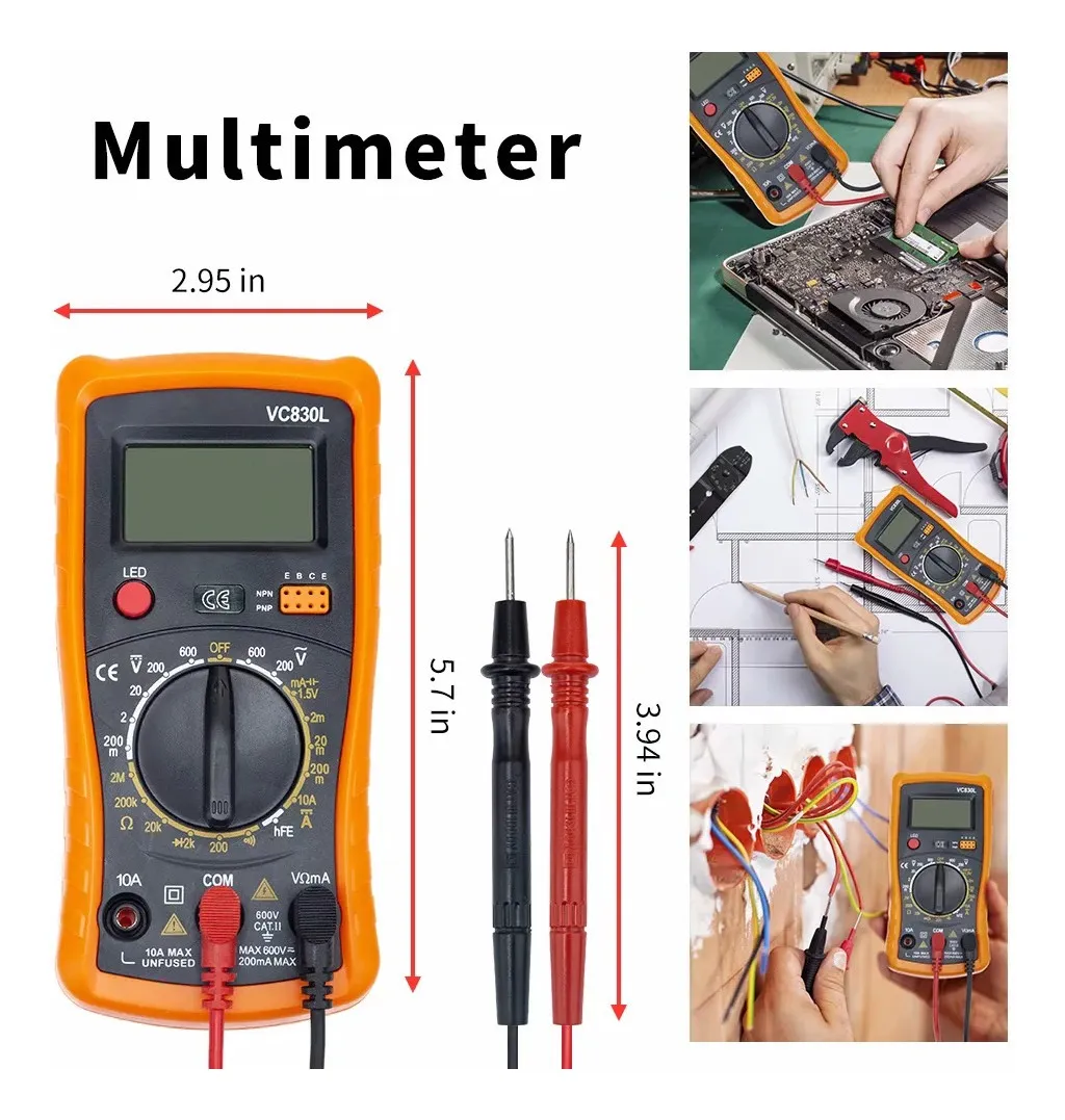 Foto 4 pulgar | Kit de Soldador Portátil Malubero con Multímetro Digital 142 Piezas