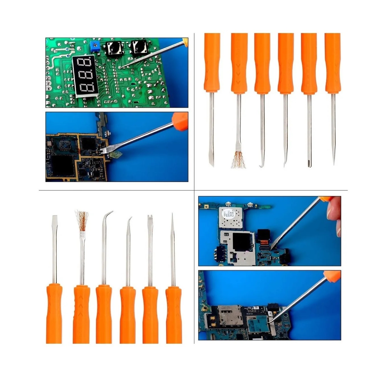 Foto 4 pulgar | Kit De Soldadora Eléctrica 60w Temp. Ajustable Acc. Termoretraccion Eo Safe Imports Esi-465 Multicolor