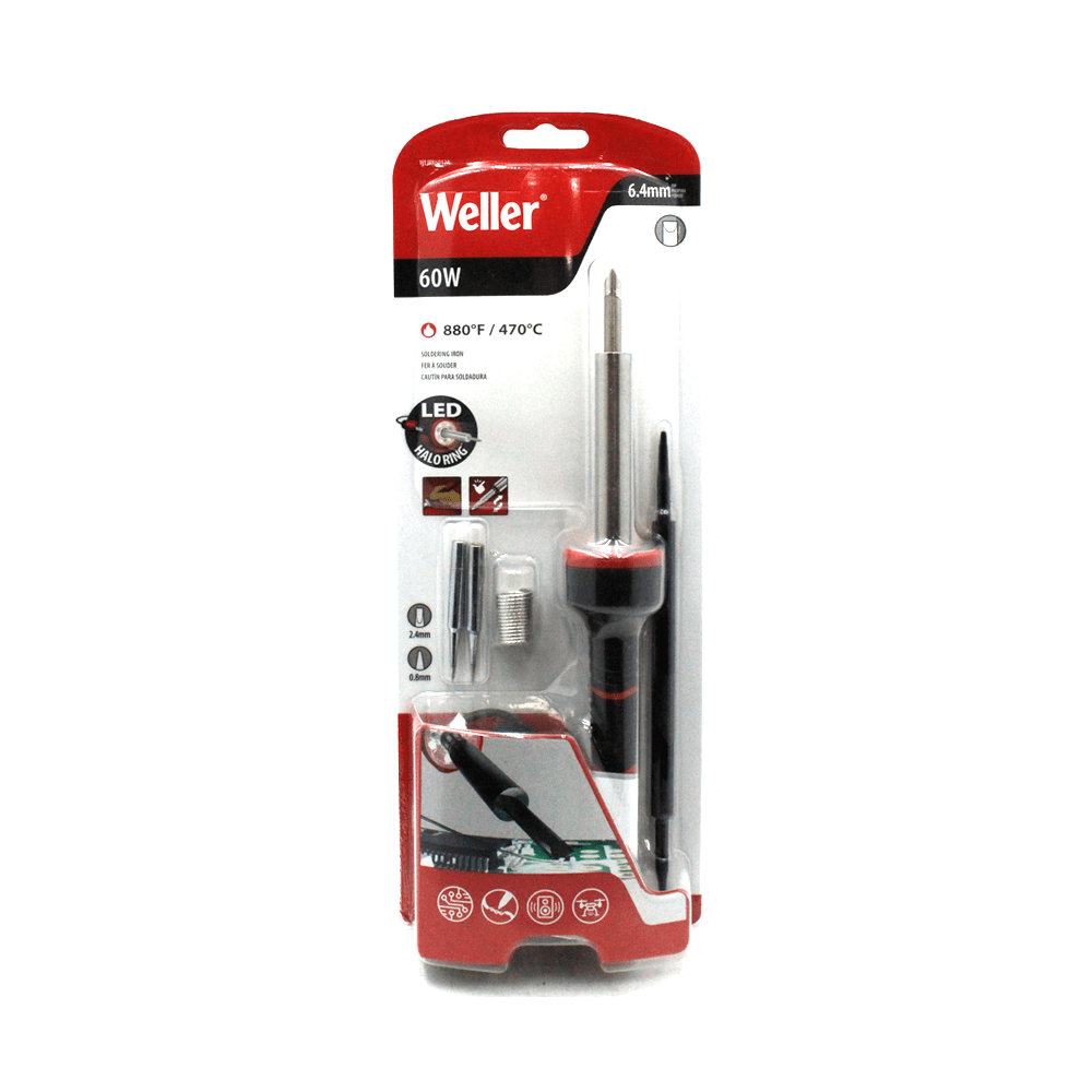 Kit de Soldadura con Cautín Weller WLIRK6012A de 60 W 120 V