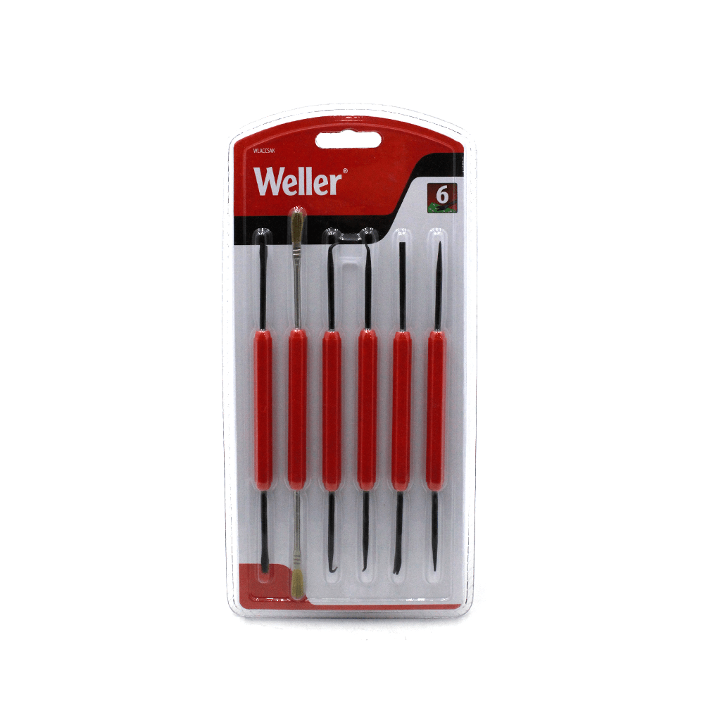 Foto 2 pulgar | Ganchos para Soldadura Weller WLACCSAK-02 color Rojo 6 Piezas