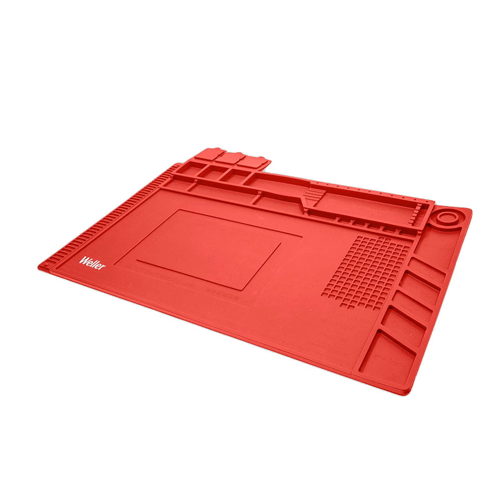 Tapete para Trabajos de Soldadura Weller WLACCWSM1-02 color Rojo