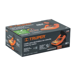 Foto 2 | Cautín 48 W Profesional Para Electrónica Con Estación Truper Cau-48es color Naranja