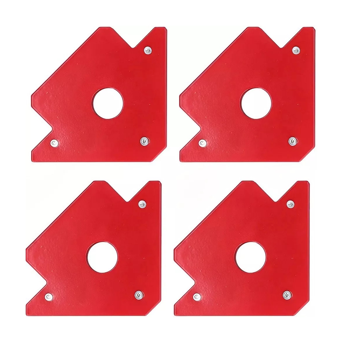 Imán Escuadra para Soldar 50 Lb Eo Safe Imports Esi-3800 color Rojo 4 Piezas $559