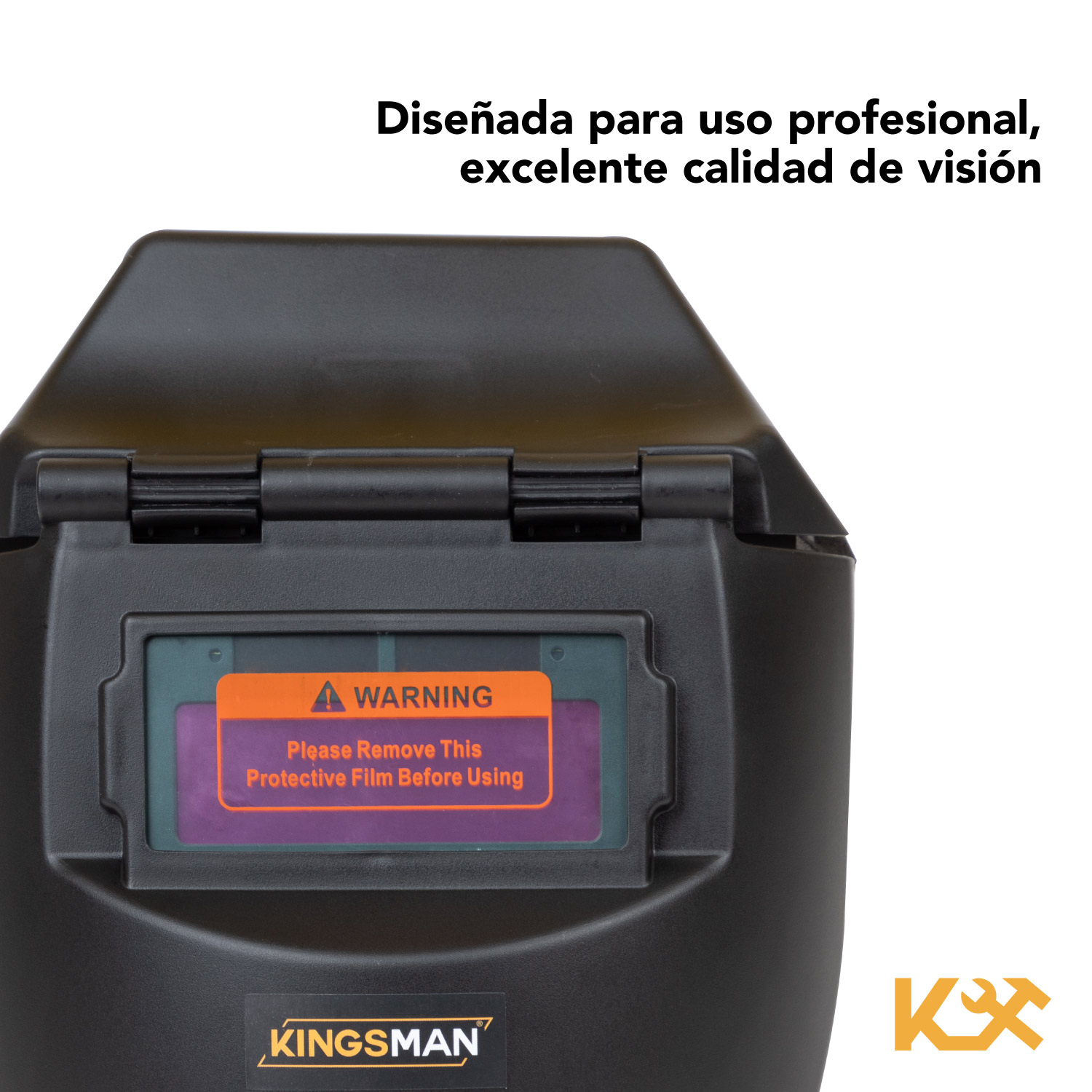 Foto 4 pulgar | Careta De Soldar Industrial Soldadura Electrónica Kingsman