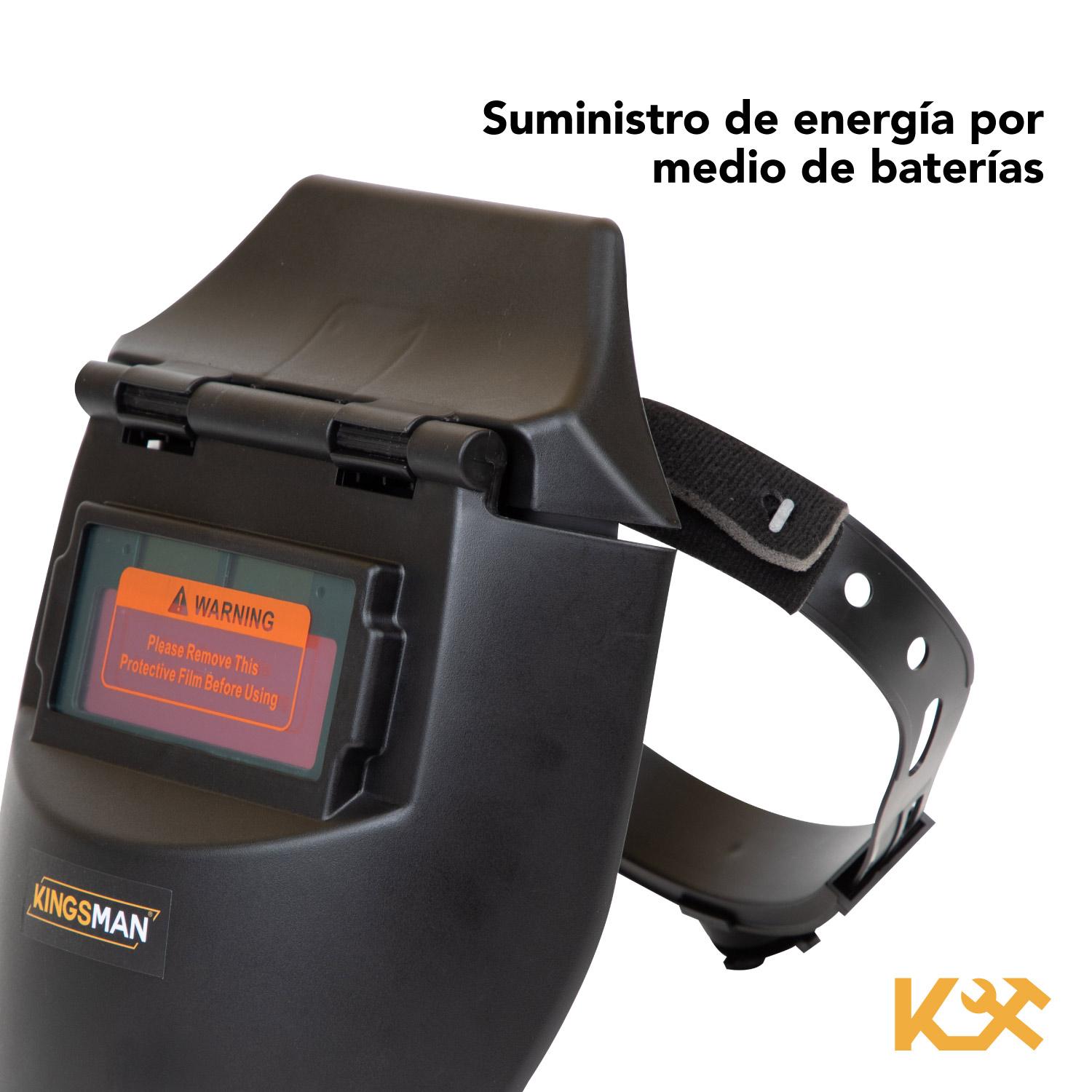 Foto 5 pulgar | Careta De Soldar Industrial Soldadura Electrónica Kingsman