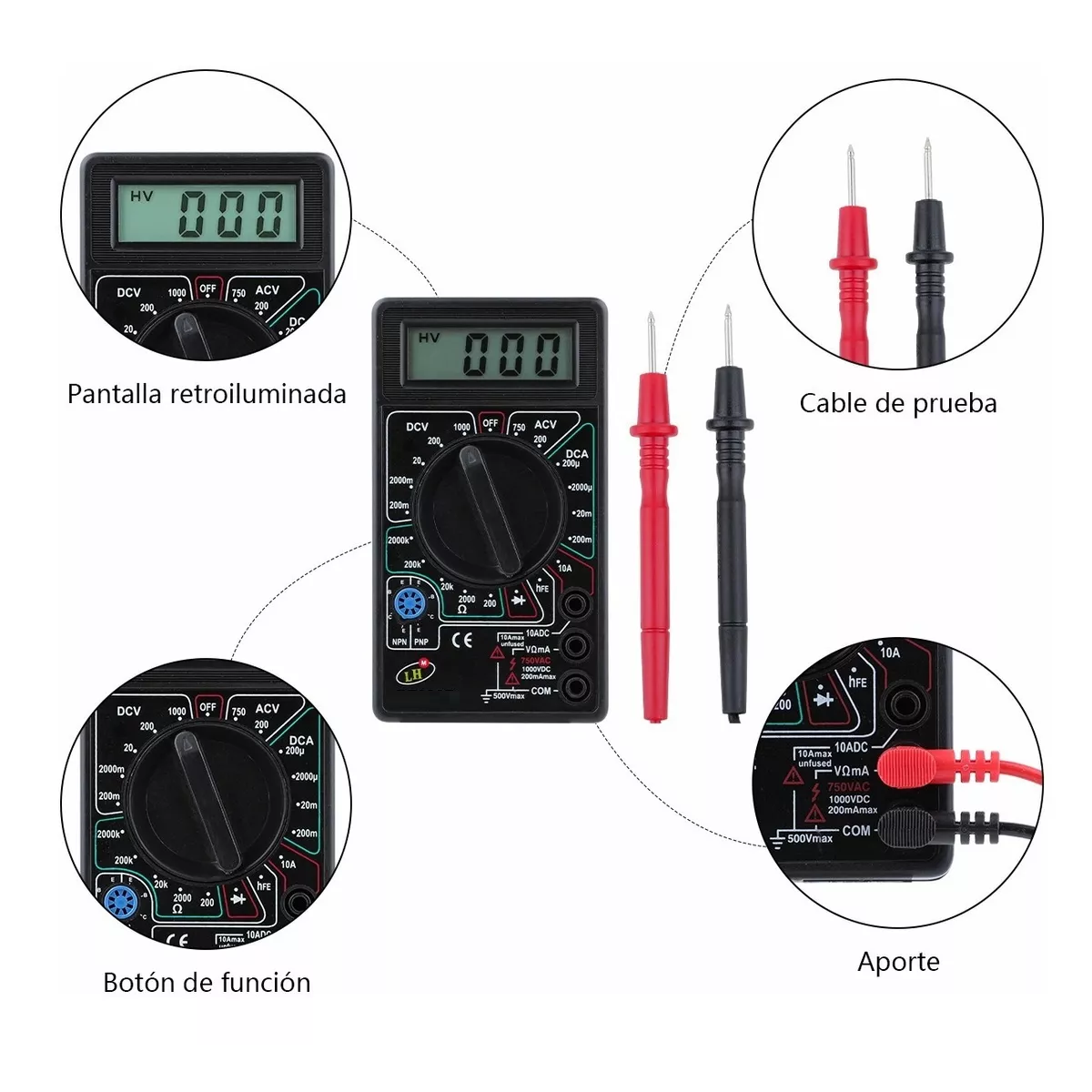 Foto 4 | Kit De Soldador Electronica 110v 60w Eo Safe Imports Esi-5832 Multicolor 18 Piezas