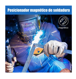 Foto 5 | Escuadras para Soldar Magnéticas Belug 25 Kg 4 Piezas Plateadas