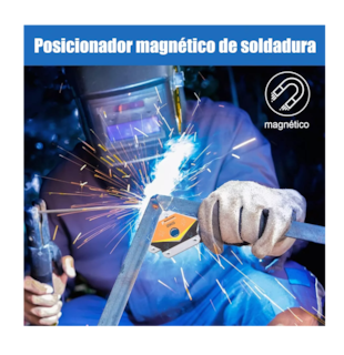 Foto 5 | Escuadras para Soldar Magnéticas Lab.G 25 Kg 4 Piezas Plateadas