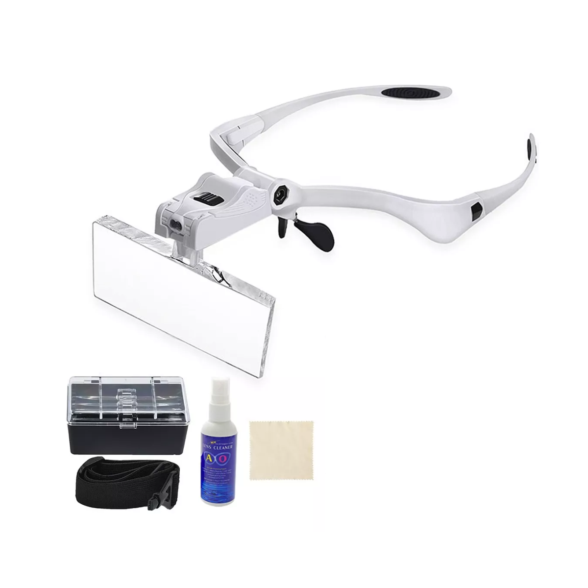 Lentes Lupa Luz Led Belug Blanco