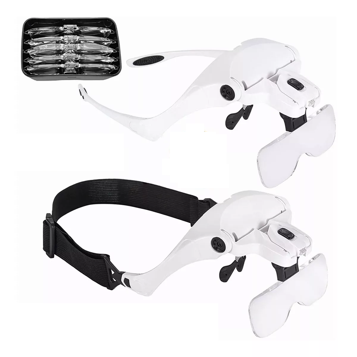 Lentes Lupa Luz Led Belug Blanco