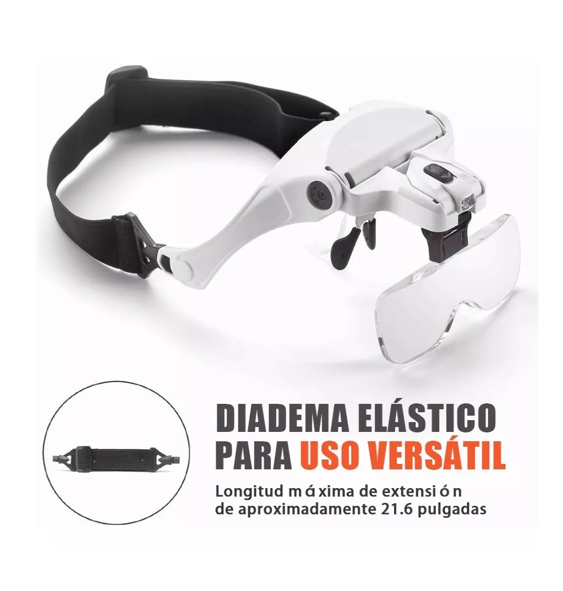 Foto 3 | Lentes Lupa Luz Led Belug Blanco