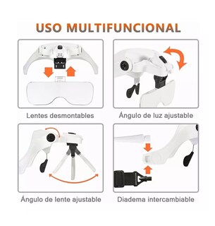 Foto 4 | Lentes Lupa Luz Led Belug Blanco